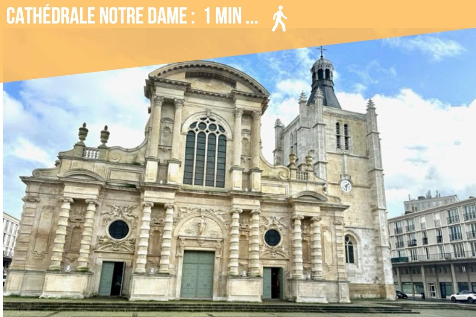 Le Clos Notre Dame Proche Du Bord De Mer Le Havre Extérieur photo